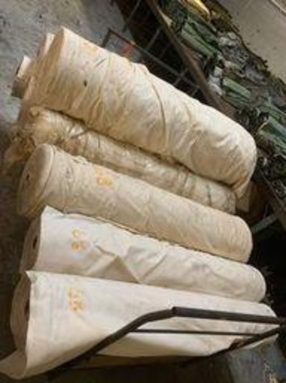 Rolls of misc heavy duty fabric