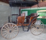 Late 1800's Dual Seat Horse Drawn Carriage