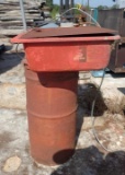 Red Parts Washer