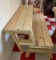 Folding Wood Bench/Table #4