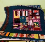 Quilt, Shades of Blue/Purple