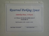 Reserved Parking Space #1