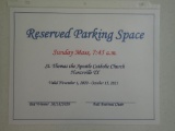 Reserved Parking Space #2