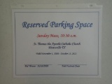 Reserved Parking Space #3