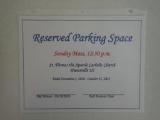 Reserved Parking Space #4