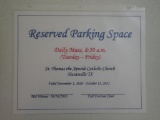 Reserved Parking Space #6