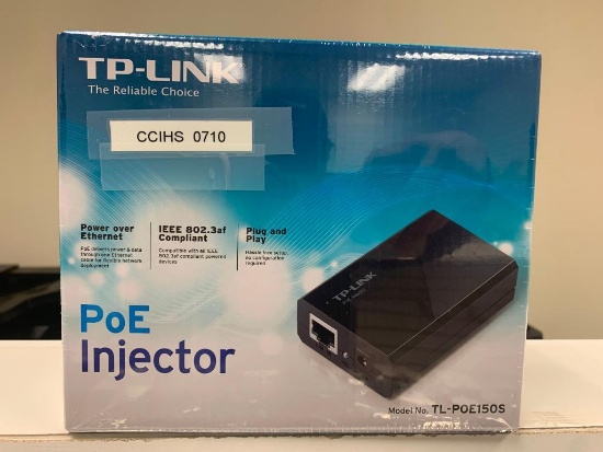 TP-LINK PoE Injector tl-poe150S (new in box)