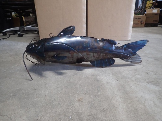Metal Sign - Large Catfish