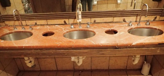 Sinks w/ Hardware (Men's Room)