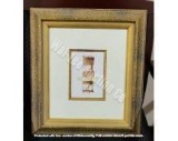 Original w/ Gold & Black Frame 1'4