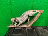 Stone Leopard Sculpture - Hand Carved in Zimbabwe