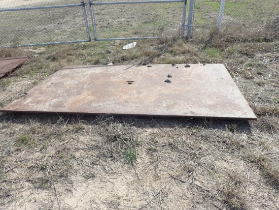 10' x 8' x 1" thick Trench Plate