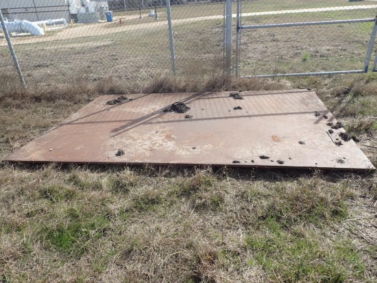 12' x 8' x 1" thick Trench Plate