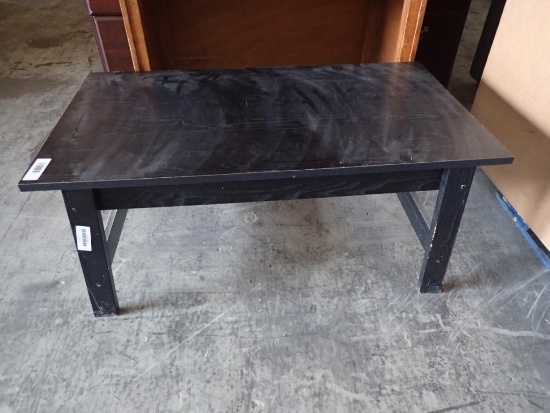 Black Wood Coffee Table