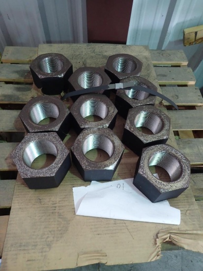 4" - ASTM A194 Grade 2H Heavy Hex Nut, Plain
