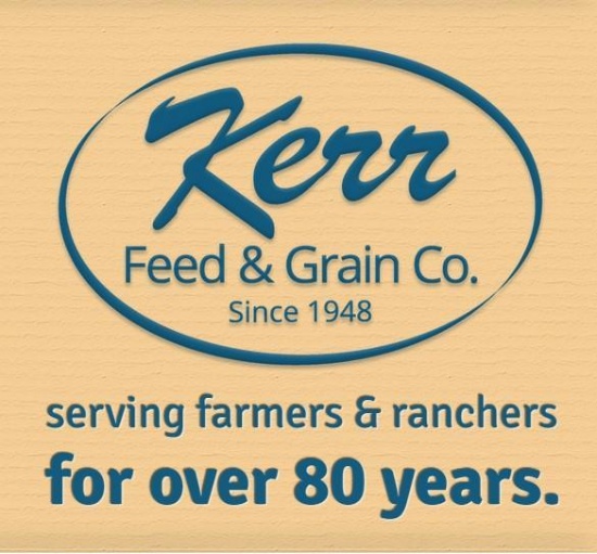 Kerr Feed and Grain Gift Card for 500lbs of cattle feed!