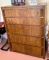 Wooden chest of drawers