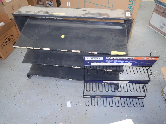 Used Misc Rack and Drill Bit Rack - Qty - 2