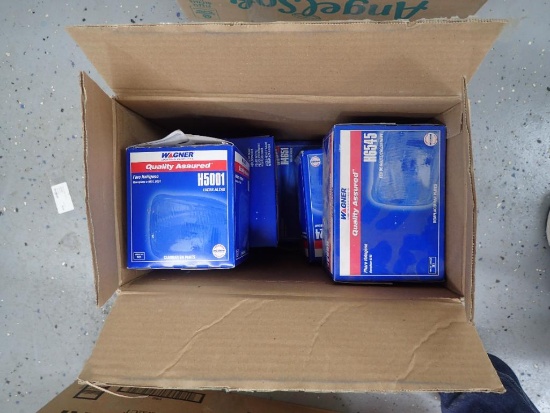 Misc Halogen Head Lamps - Qty - 7