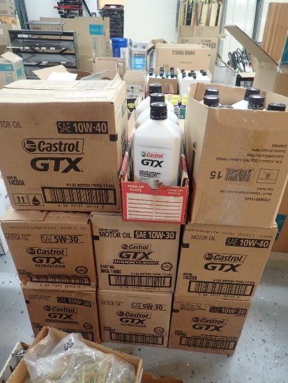 Misc Castrol Oil (Quarts)- Qty - 50
