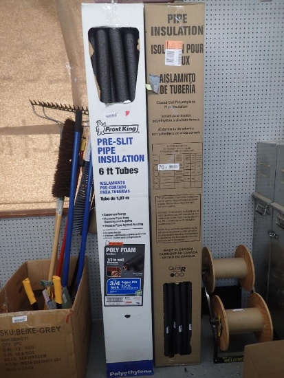 Pre-Slit Pipe Insulation - Qty - 106