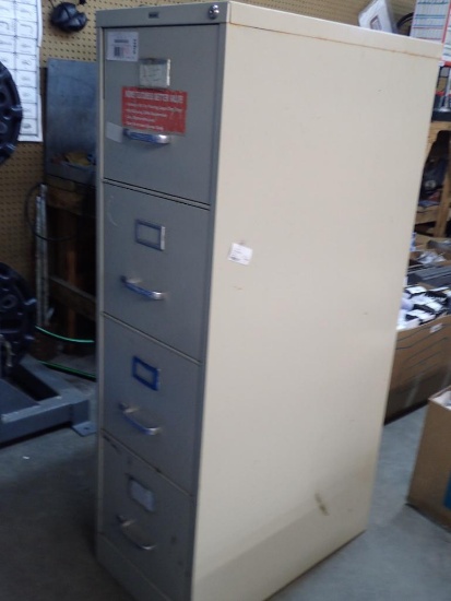 Used 4 Drawer Vertical File Cabinet - Qty - 1