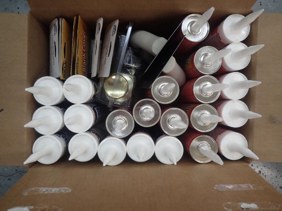 Misc Caulk/Liquid Nails and Supplies - Qty - 38