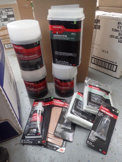 Misc Bondo Supplies - Qty - 10