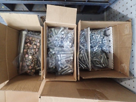 Misc NFS Fine Thread Bolts and Nuts - Qty - 1,821