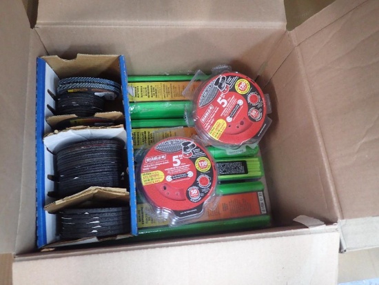 Misc Cutting Wheels and Electrodes - Qty - 64