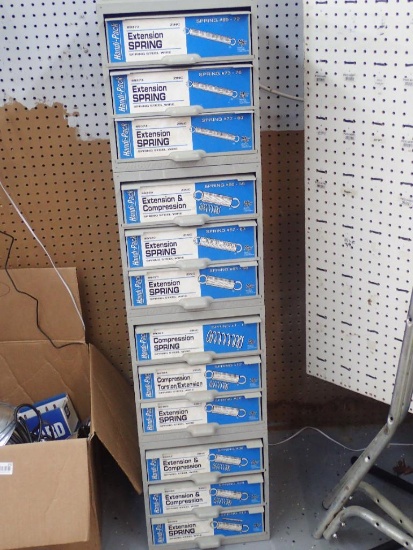 Misc Extension Springs and Display Spring Holder - Qty - 201