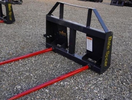 LandHonor Skid Steer Bale Spear