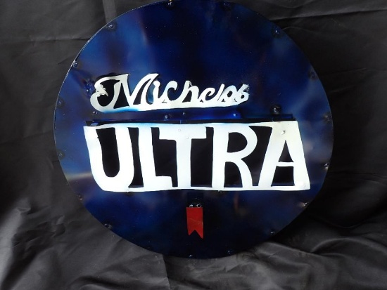 Metal Michelob Ultra Sign