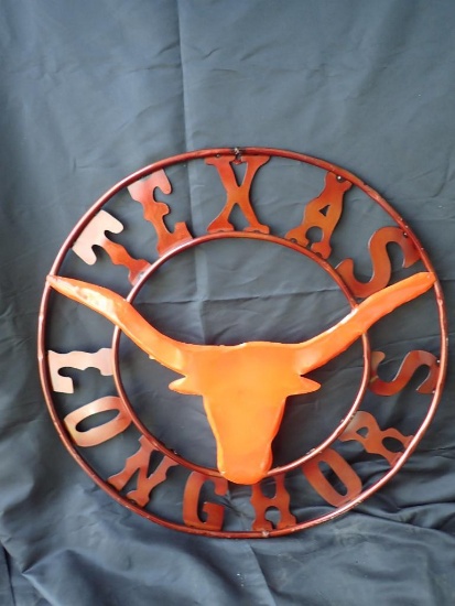 Metal Texas Longhorns Logo