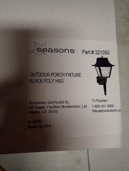 Seasons Outdoor Porch Light Fixture