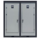 Portable Double Restroom