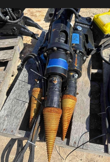 Hydraulic Wood Drill