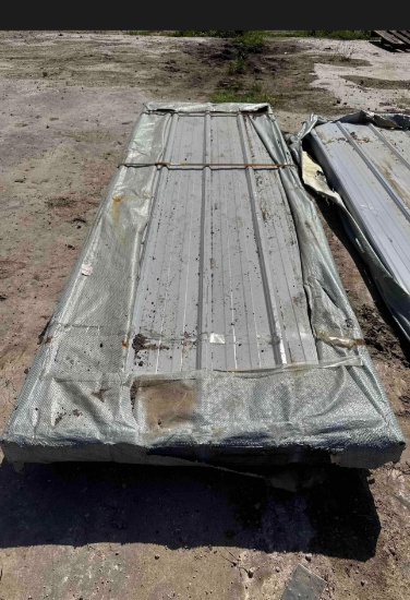 Sheets of Steel Siding