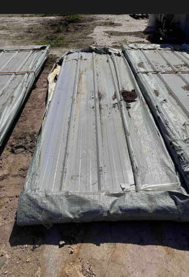 Sheets of Steel Siding