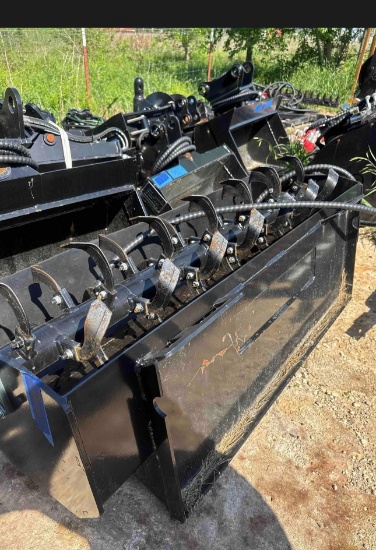 Skid Steer Tiller Attachment