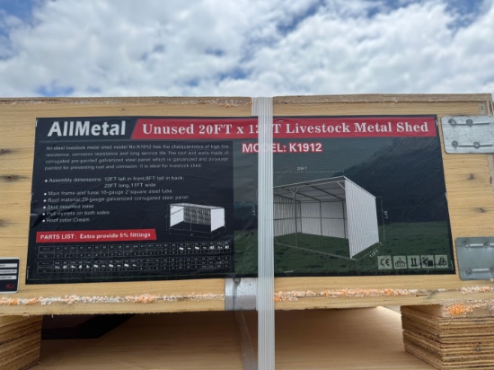 Livestock Metal Shed