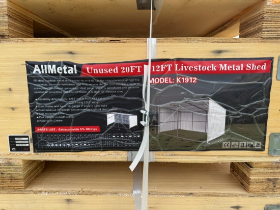 Livestock Metal Shed