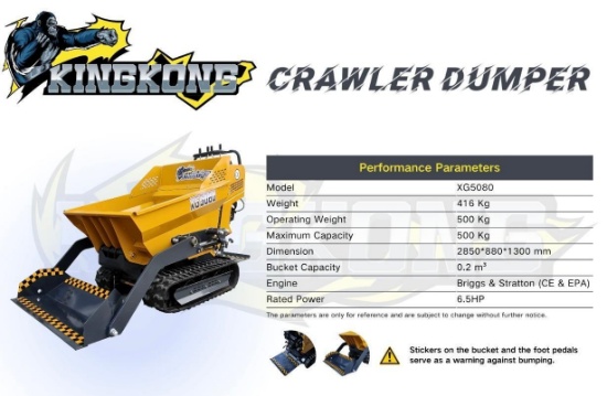 XG5080 Crawler Dumper