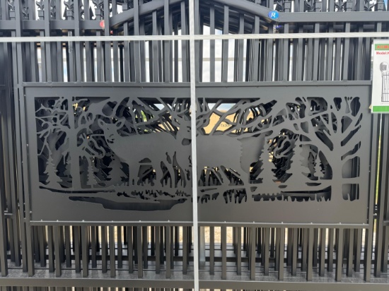 Metal Farm Driveway Gate