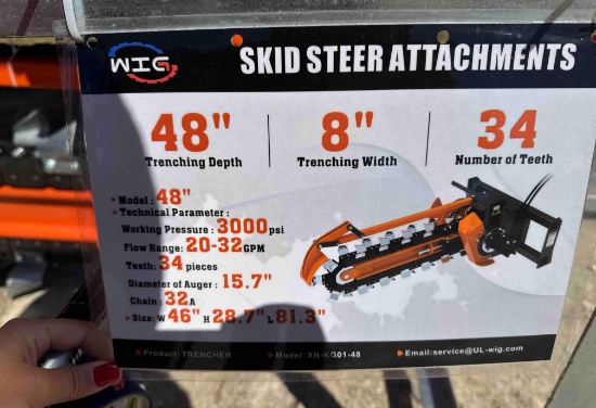 Trencher - Location: Trinity, Tx