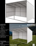 20FTx12FT Livestock Metal Shed - Model # K1912