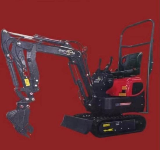 K12 Red Mini Excavator