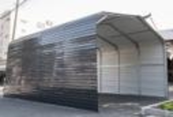 Metal Garage Shed 21x20x12 - LHR-CP2020FB