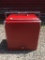 1950's Red Metal Cooler (No Label)