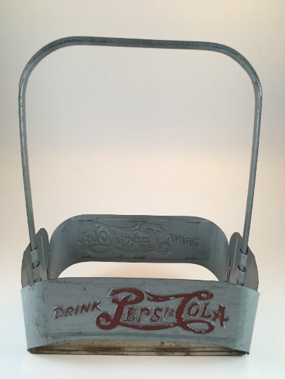 1940's Vintage "Double Dot" Pepsi Bottle Carrier